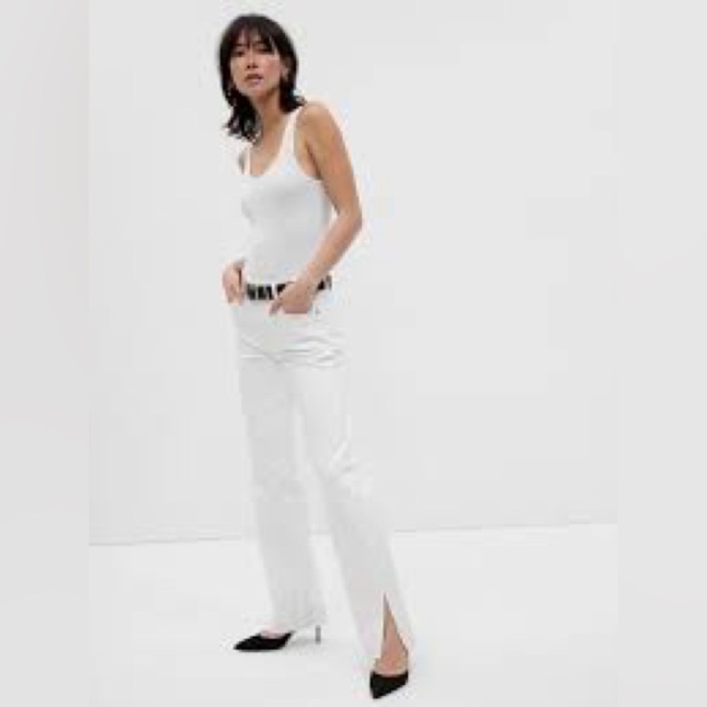 GAP Mid Rise Split-Hem '90s Loose Jeans